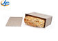 RK Bakeware China Foodservice NSF Telfon Nonstick Pullman Bread Loaf Pan Gecanneleerde pan met deksel Aangepaste grootte