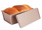 RK Bakeware China Foodservice NSF Telfon Nonstick Pullman Bread Loaf Pan Gecanneleerde pan met deksel Aangepaste grootte