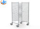 RK Bakeware China Foodservice NSF 530×325 GN1/1 Oven Bakplaat Trolley Rek / Gastronorm Trolley