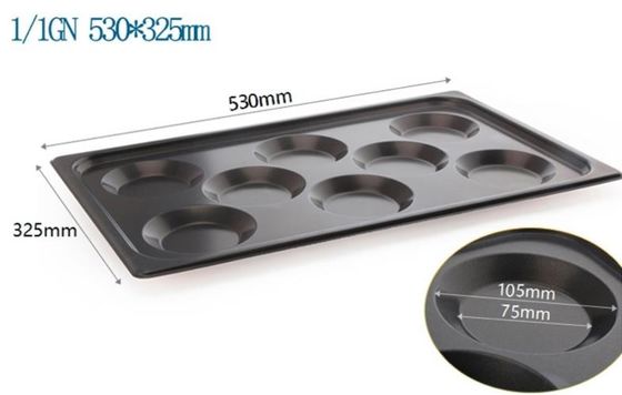 Nonstick Baksel Tray Foodservice Combi Oven Gastronorm GN 1/1 530x325mm van het Aluminiumei