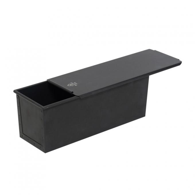 RK Bakeware China Foodservice NSF 0215 geglazuurd gealuminiseerd staal afgerond uiteinde Hoagie Bun Pan Hamburgerbroodje bakplaat 4