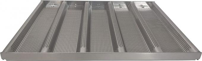 RK Bakeware China Foodservice NSF 49015 Glaze Aluminium Sub Sandwich Roll Pan Bakplaat 3
