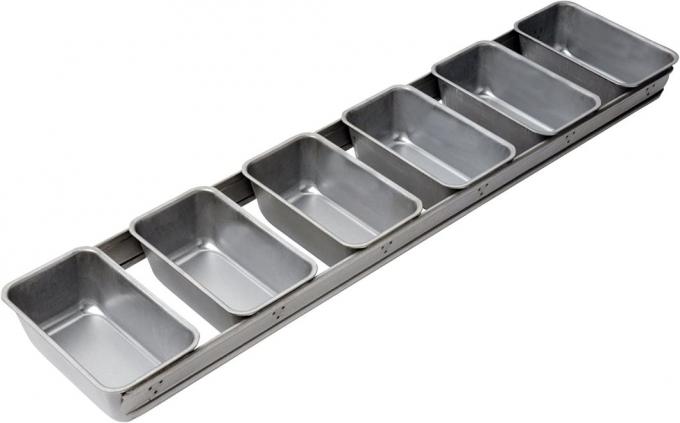 RK Bakeware China Foodservice NSF 49015 Glaze Aluminium Sub Sandwich Roll Pan Bakplaat 7