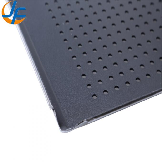RK Bakeware China Foodservice NSF 977943 aluminium braadpan harde coating en aluminium rechthoekige pizzapan 2